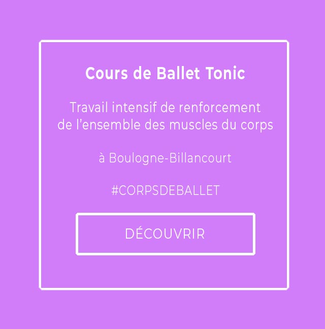 cours de ballet tonic à Boulogne-Billancourt